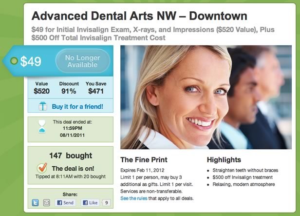 L’Antitrust, il dentista e Groupon